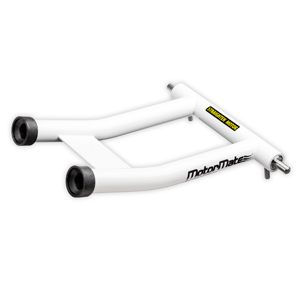White motorMate outboard trailering support