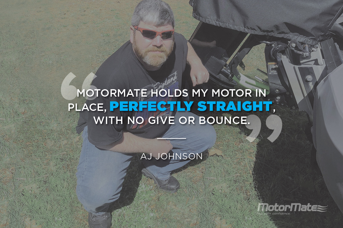 MotorMate Transom Saver Alternative Testimonial - AJ Johnson