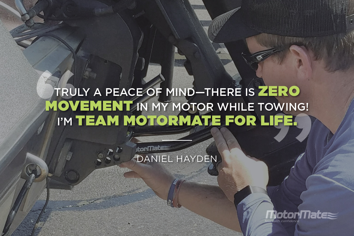 MotorMate Transom Saver Alternative Testimonial - Daniel Hayden