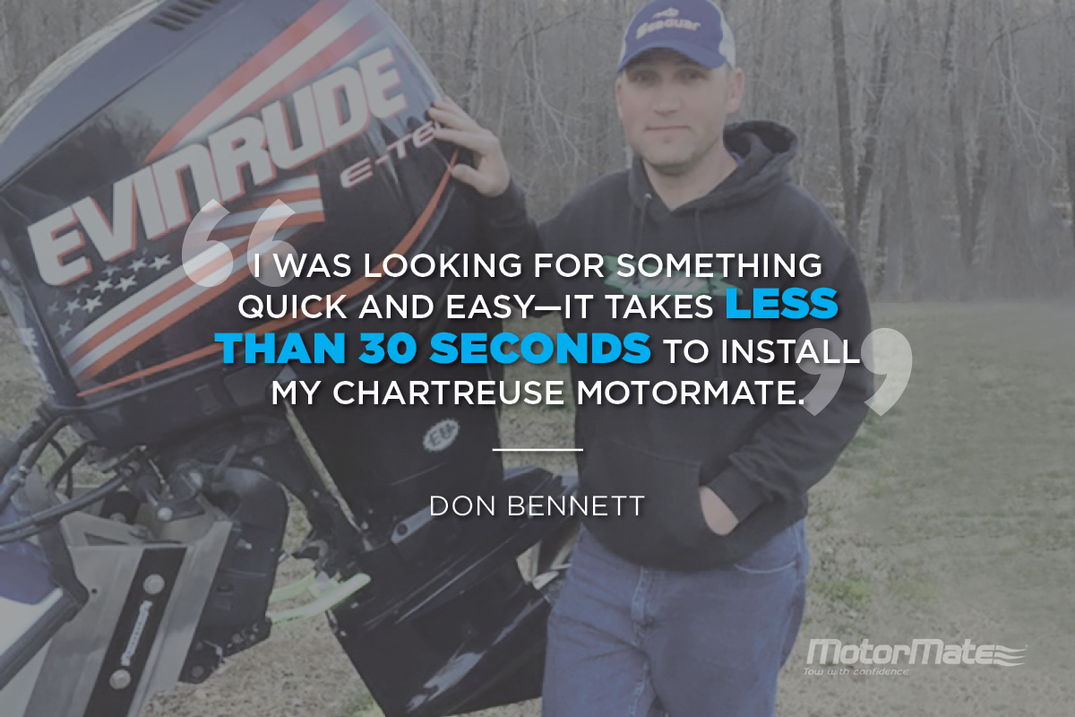 MotorMate for Evinrude Testimonial - Don Bennett