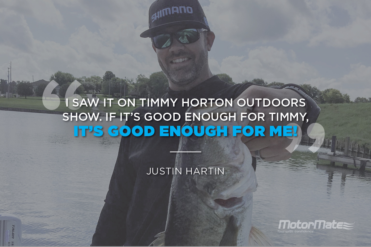 MotorMate Transom Saver Alternative Testimonial - Justin Hartin