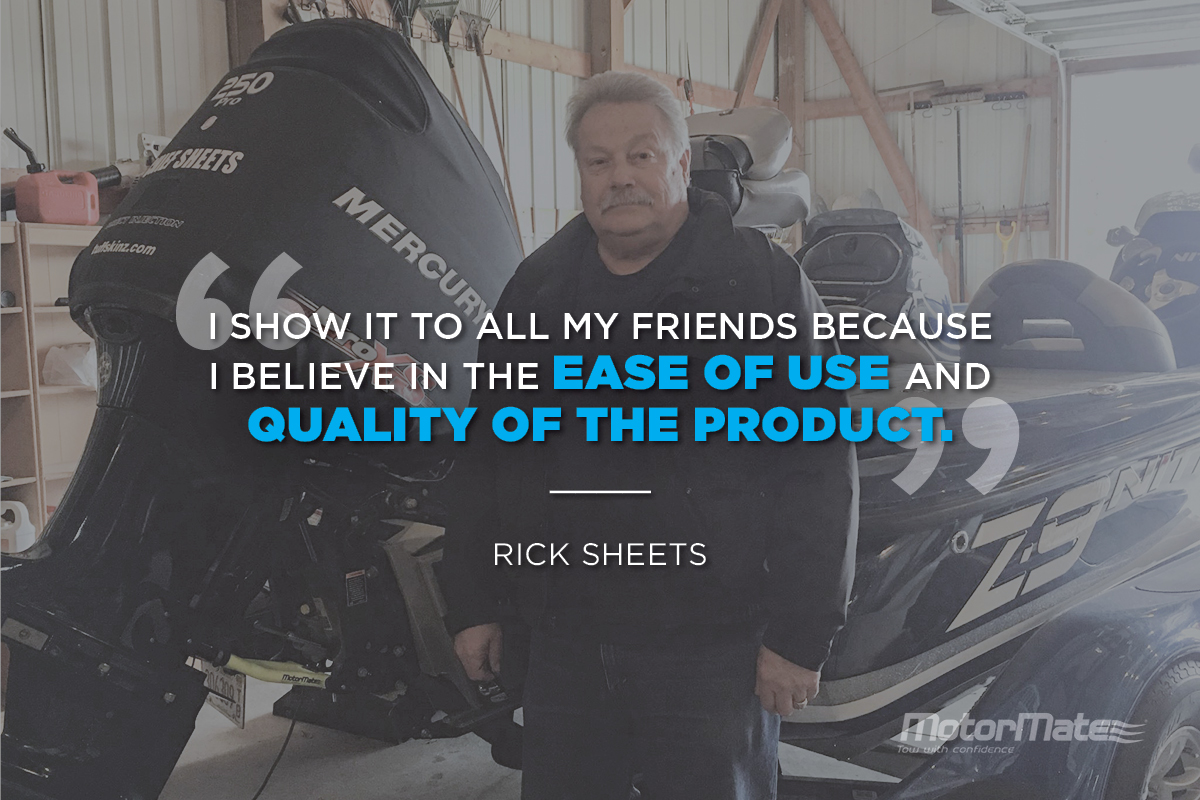 MotorMate for Mercury Testimonial - Rick Sheets